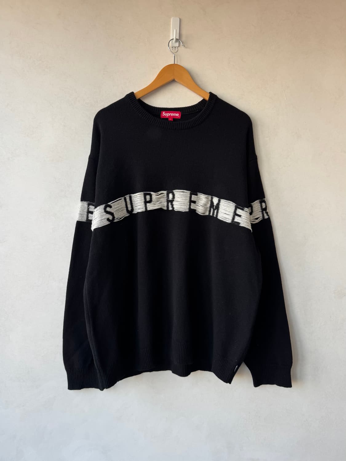 Ss21 슈프림 인사이드 아웃 로고 니트 상품이미지1