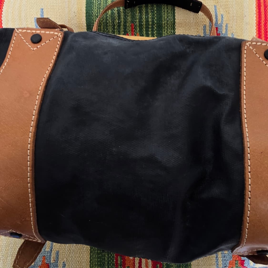 캔버스 래더 숄더백 상품이미지6