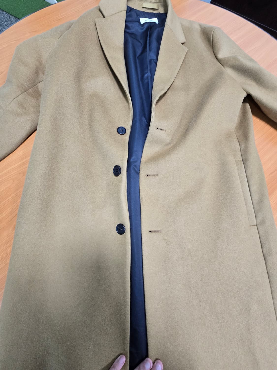 인사일런스 울 캐시미어 혼방코트 L사이즈 상품이미지2