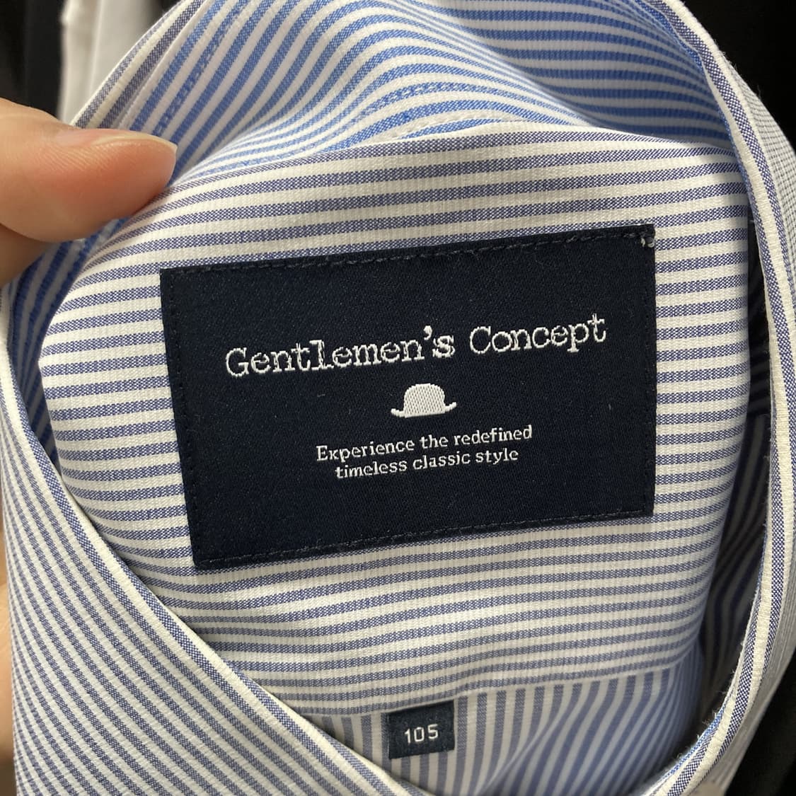 STCO 남성캐주얼셔츠 남방 스트라이프 105 상품이미지4