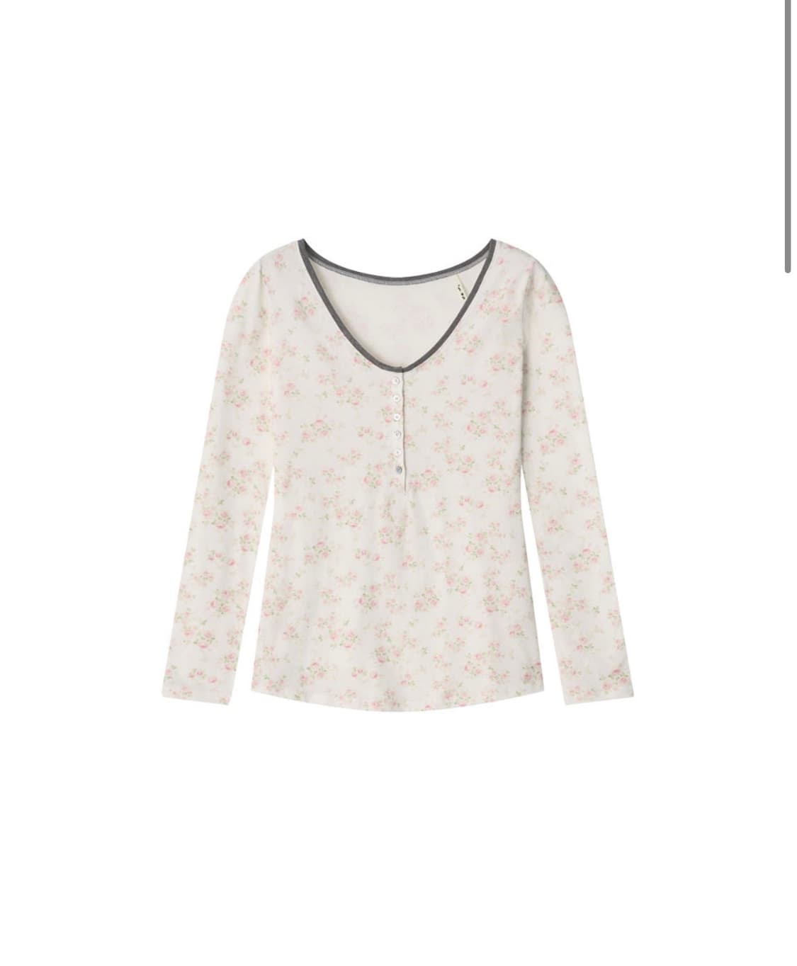 콜로신스 shell button top flower 상품이미지1