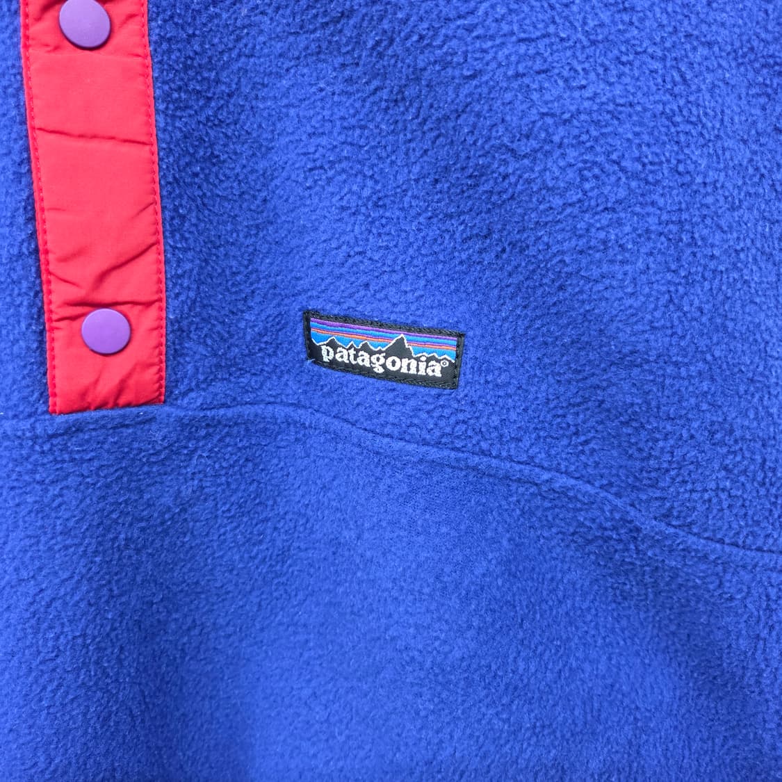 파타고니아 블루 플리스 풀오버 여성 XS 상품이미지3