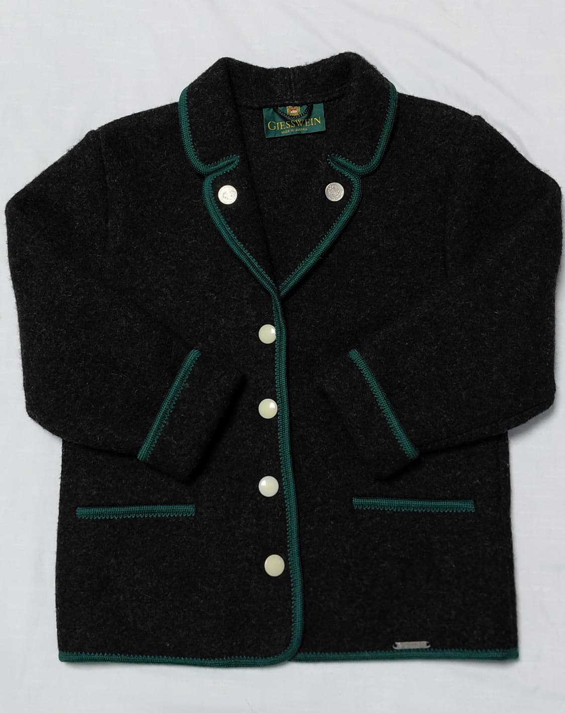 [아동용] 오스트리아 기스바인(GIESSWEIN) 100% 울 재킷 상품이미지2