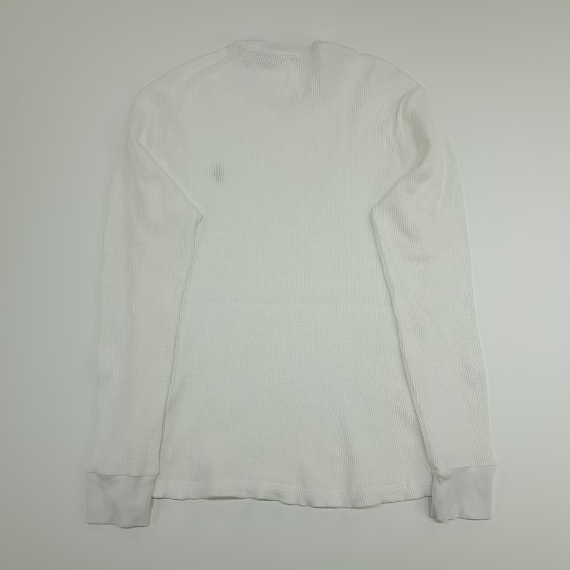 CN725 XL 폴로 랄프로렌 화이트 와플 니트 긴팔 티셔츠 상품이미지7