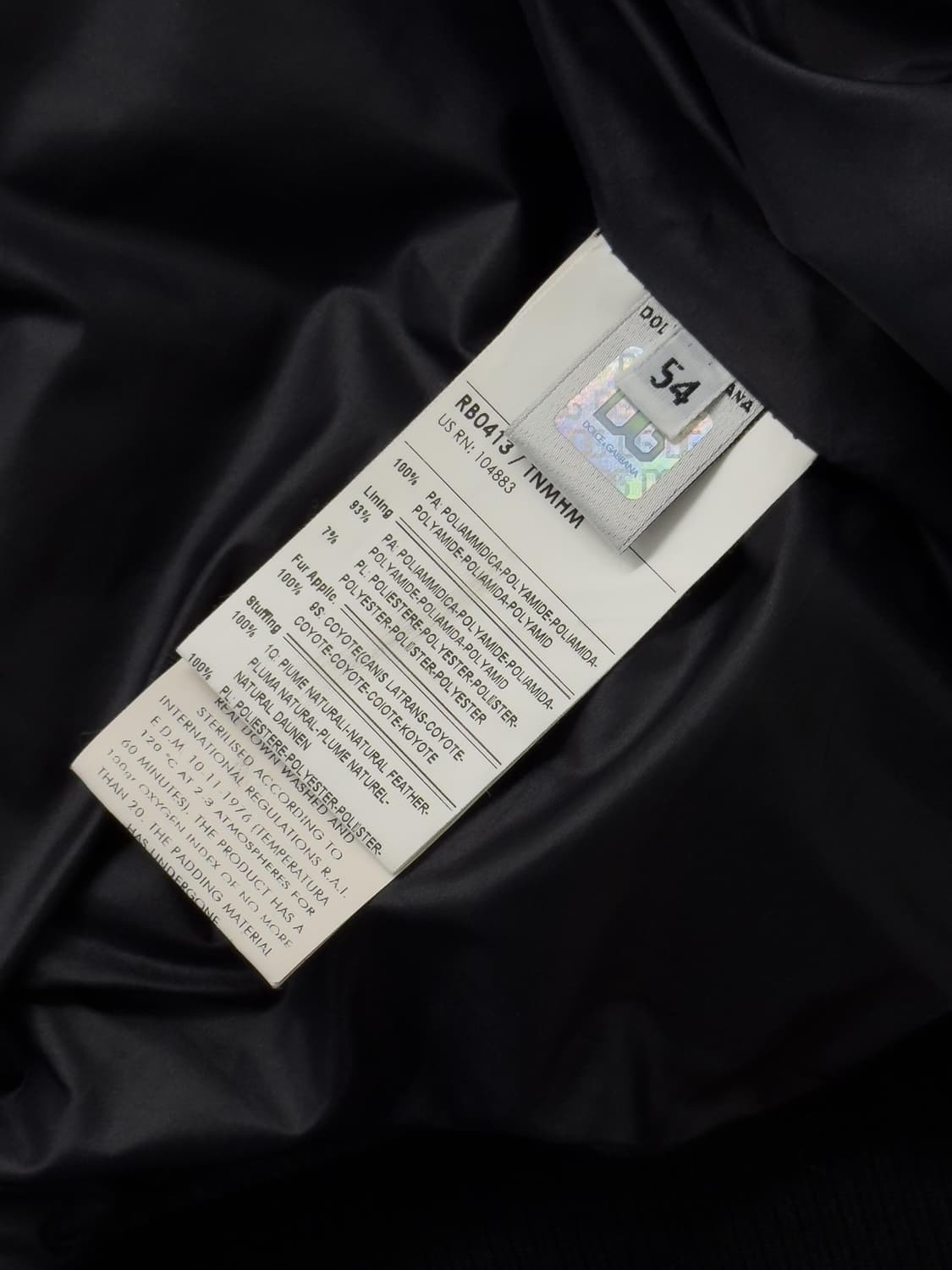 돌체앤가바나 푸퍼 패딩 상품이미지7