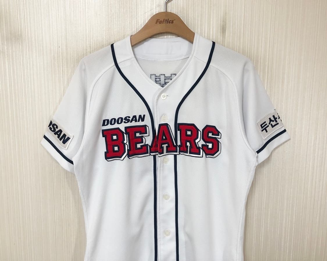 KBO 위팬 두산베어스 홈유니폼/져지 90 #49 민병헌 상품이미지2