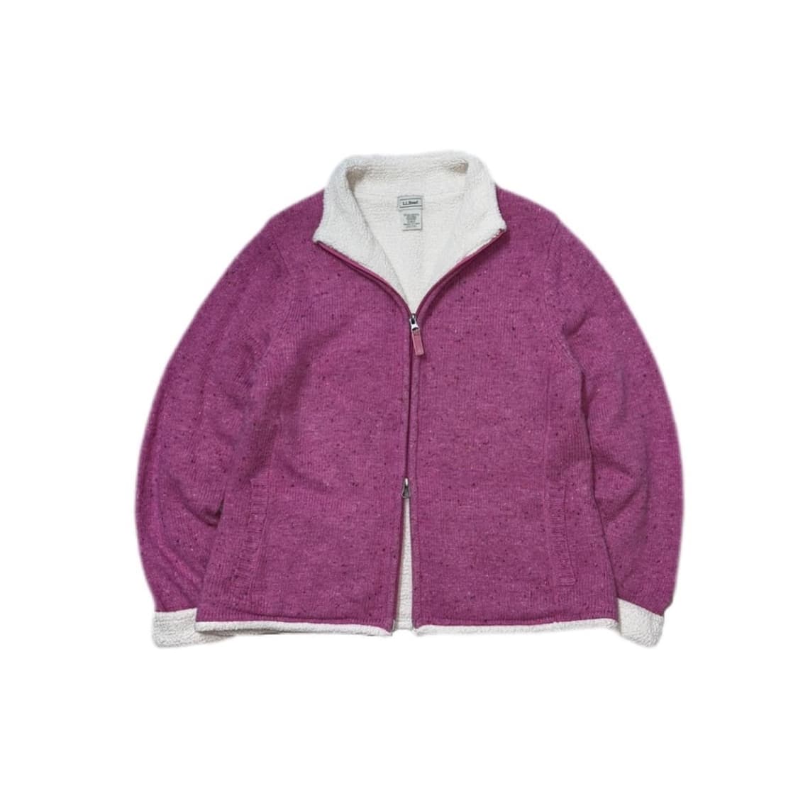 L.L.Bean wool fleece zip-up 엘엘빈 니트 집업 상품이미지2