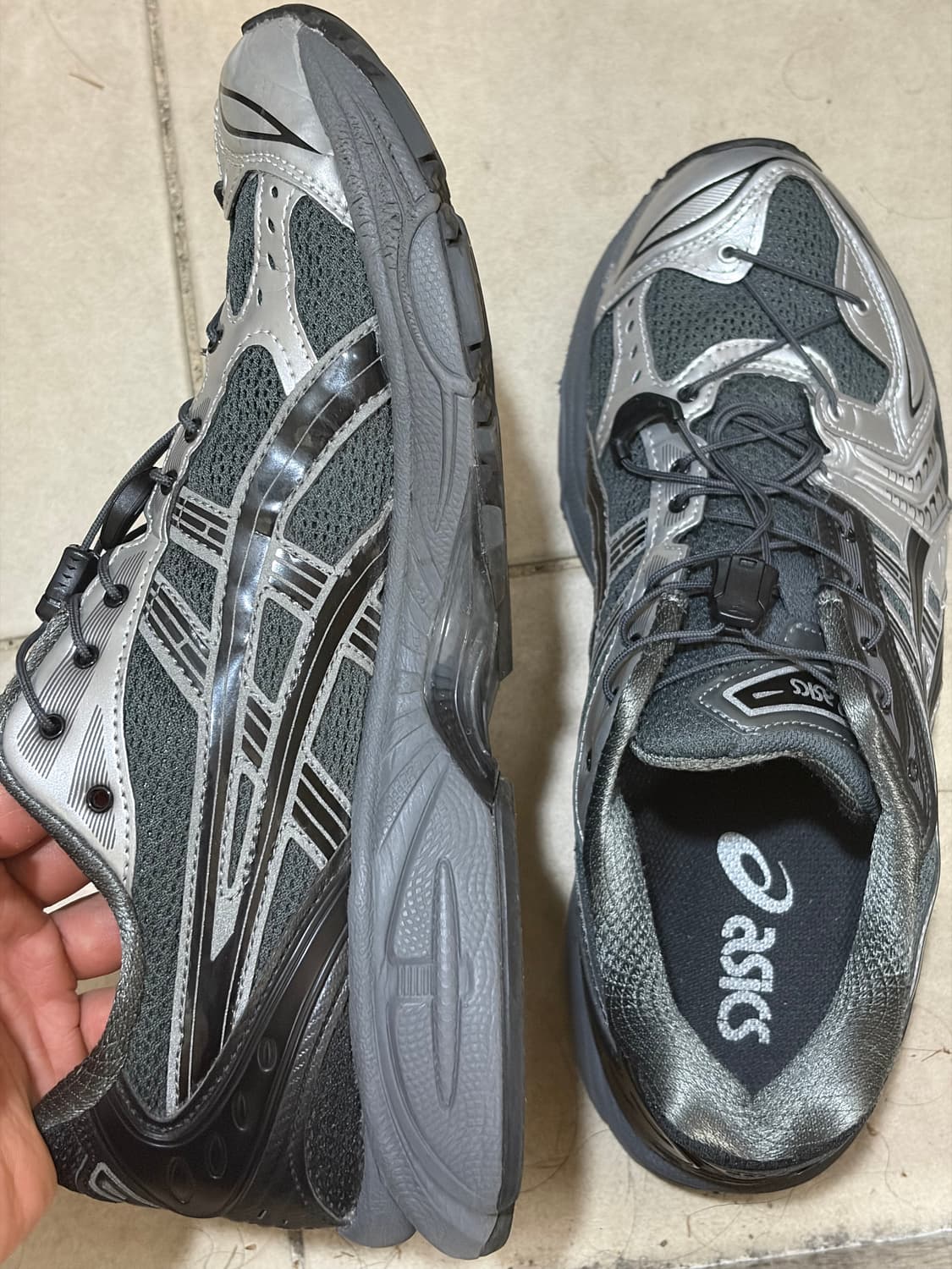 Asics x Unaffected Gel-Kayano 14 Silver 상품이미지4