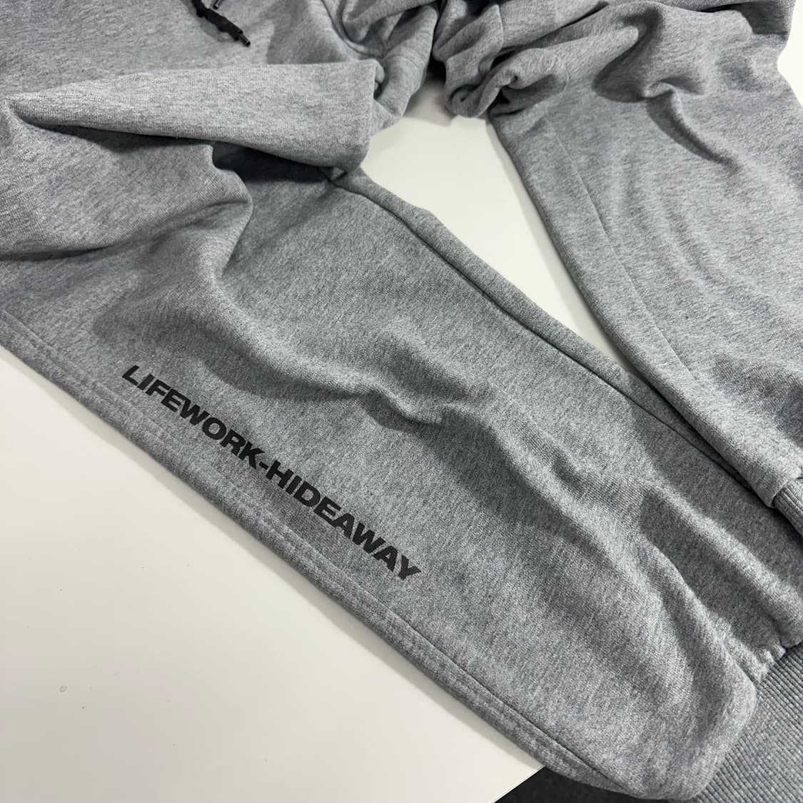 L 라이프워크 그레이 스웻 조거팬츠 상품이미지2