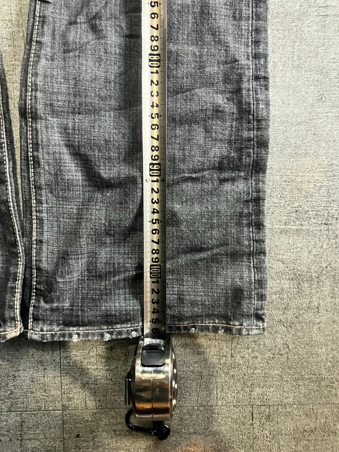 일본빈티지 Glheart 핀터깔y2k 보헤미인펑크 워시드롱팬츠 상품이미지3