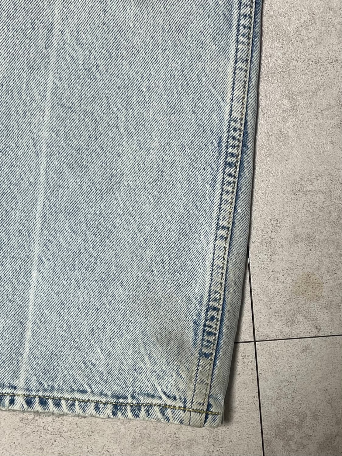 아워레가시 써드컷 연청 데님 상품이미지3