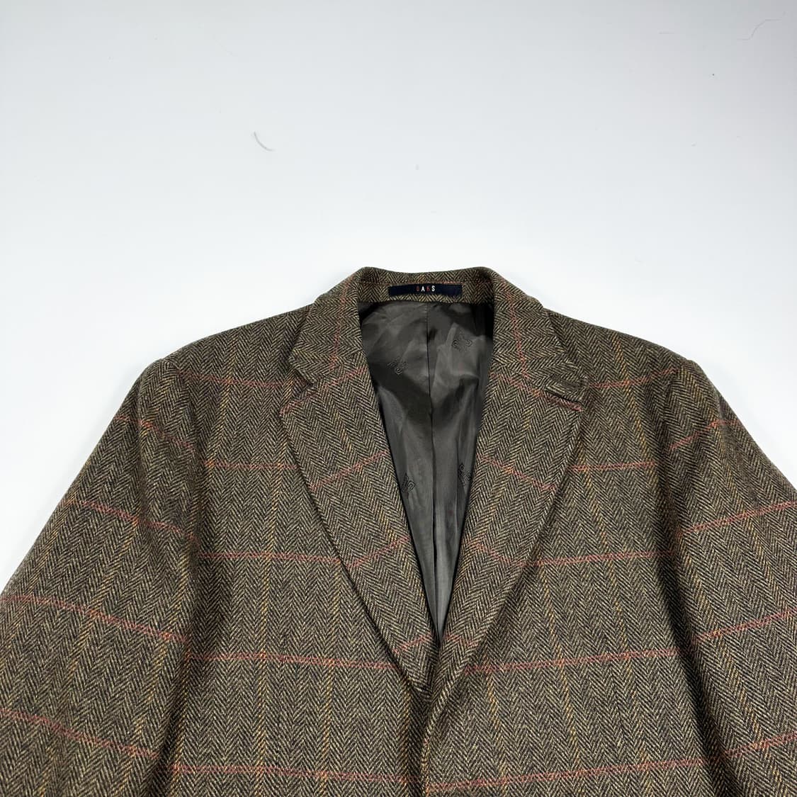 DAKS 닥스 클래식 엘보우 패치 울 블레이져 L 상품이미지2