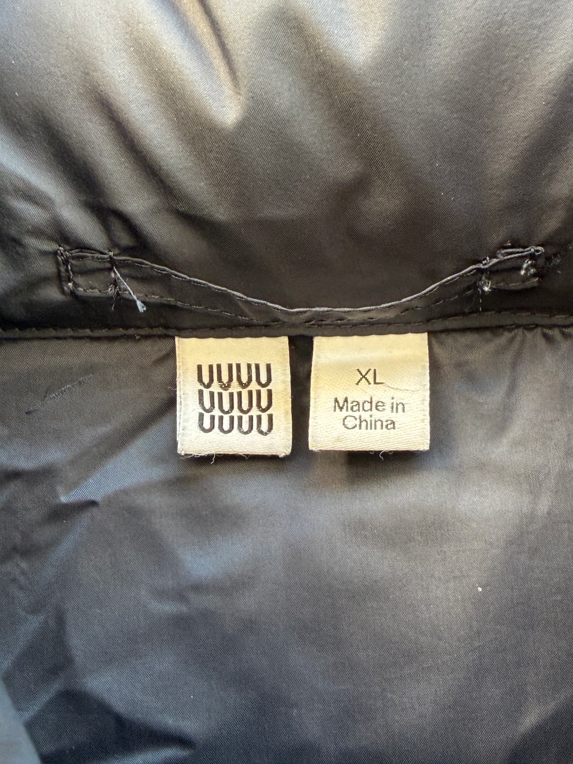 유니클로U 봉태규 패딩 울트라 라이트 다운 XL 네이비 르메르 유니클로 상품이미지5