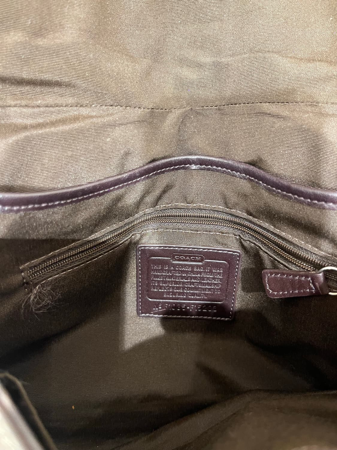 Coach Basic Brown Shoulder Bag 상품이미지10