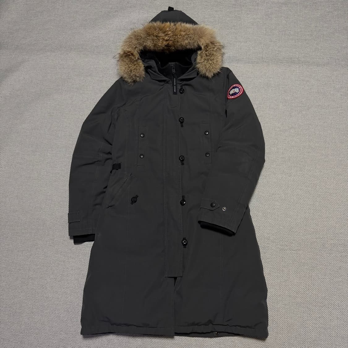 캐나다구스 우먼스 퍼 롱패딩 XS 상품이미지1