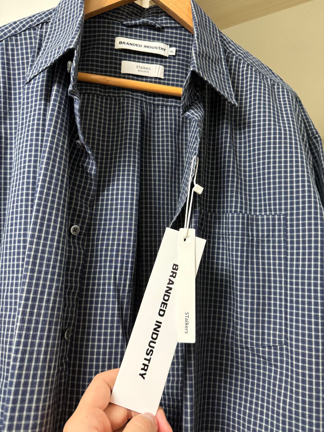 브랜디드 스토커즈 콜라보 셔츠 XL사이즈 새상품 상품이미지2
