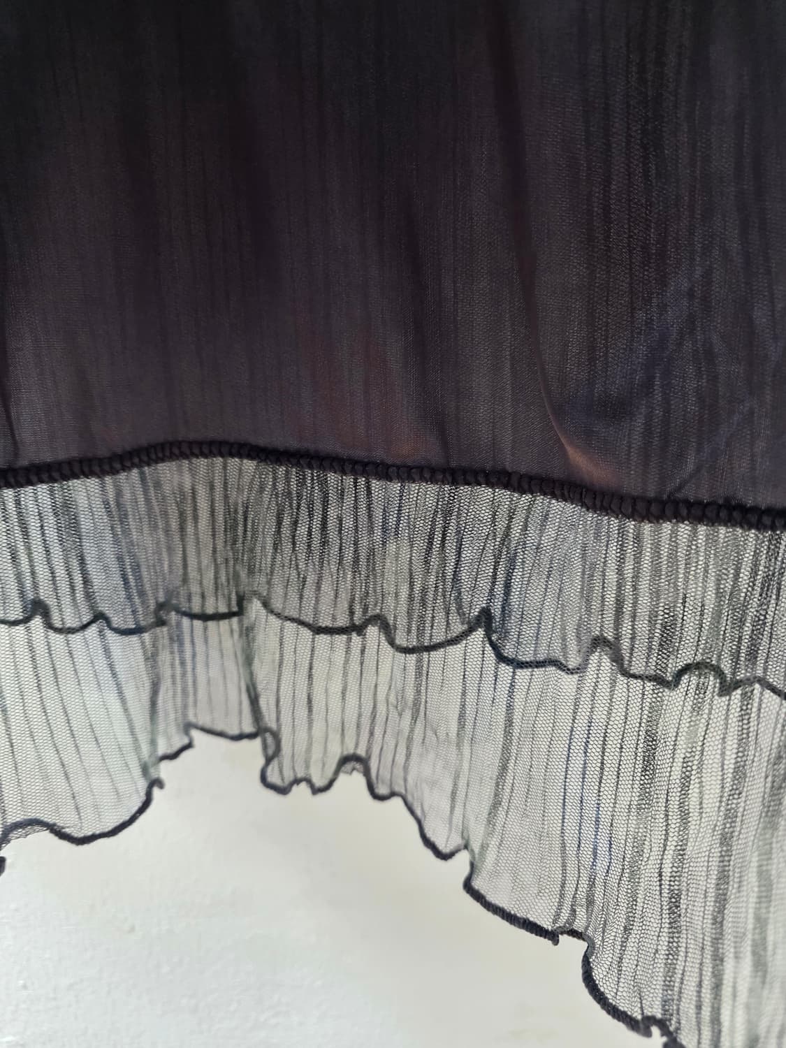 일본빈티지 플리츠쉬폰셋업 상품이미지6