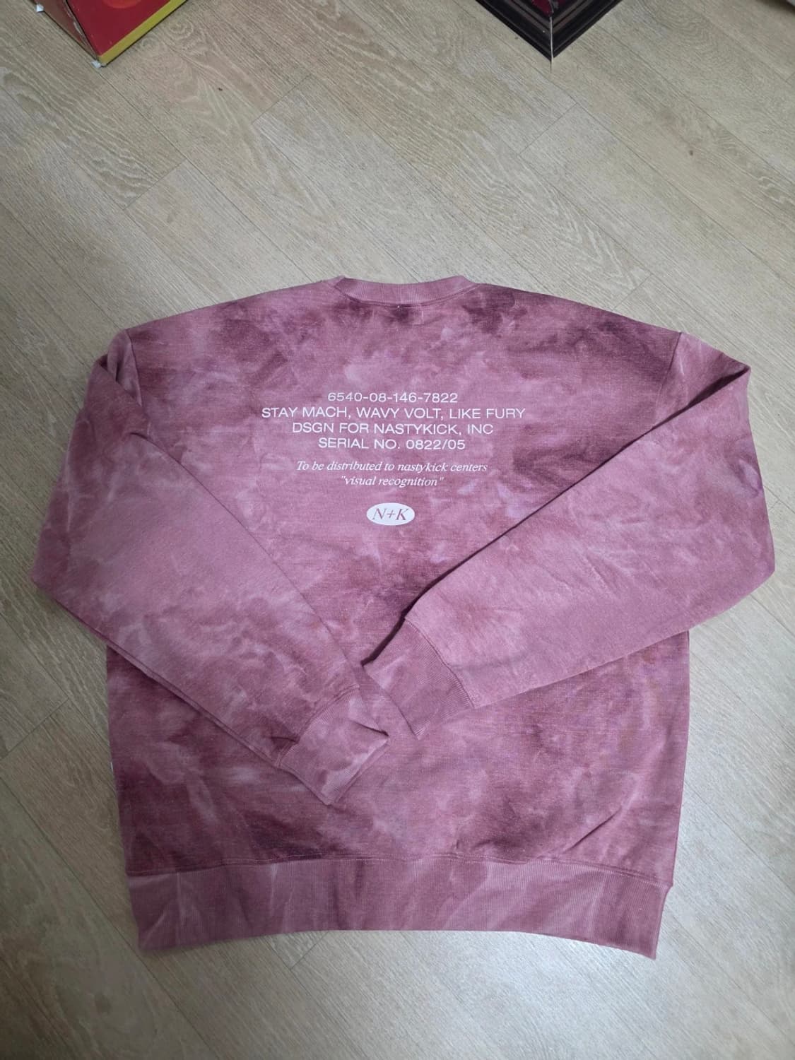 네스티킥 타이다이 맨투맨 L 상품이미지1