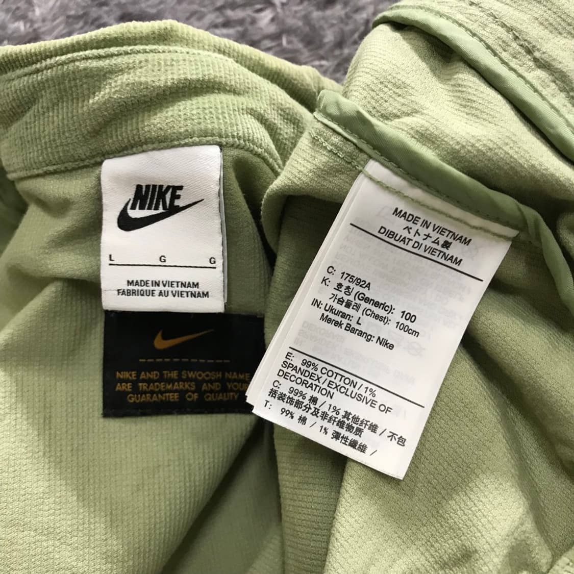  [[L, 공용] 나이키(NIKE) 해링턴 코듀로이 빈티지 자켓 상품이미지6