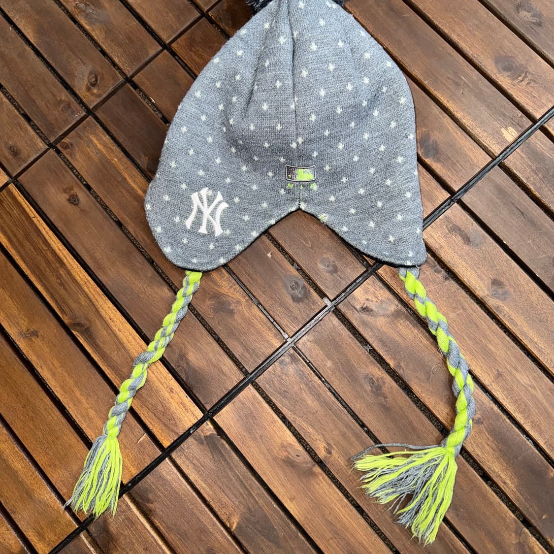 mlb 뉴욕 양키스 도트 폼폼 비니 상품이미지2