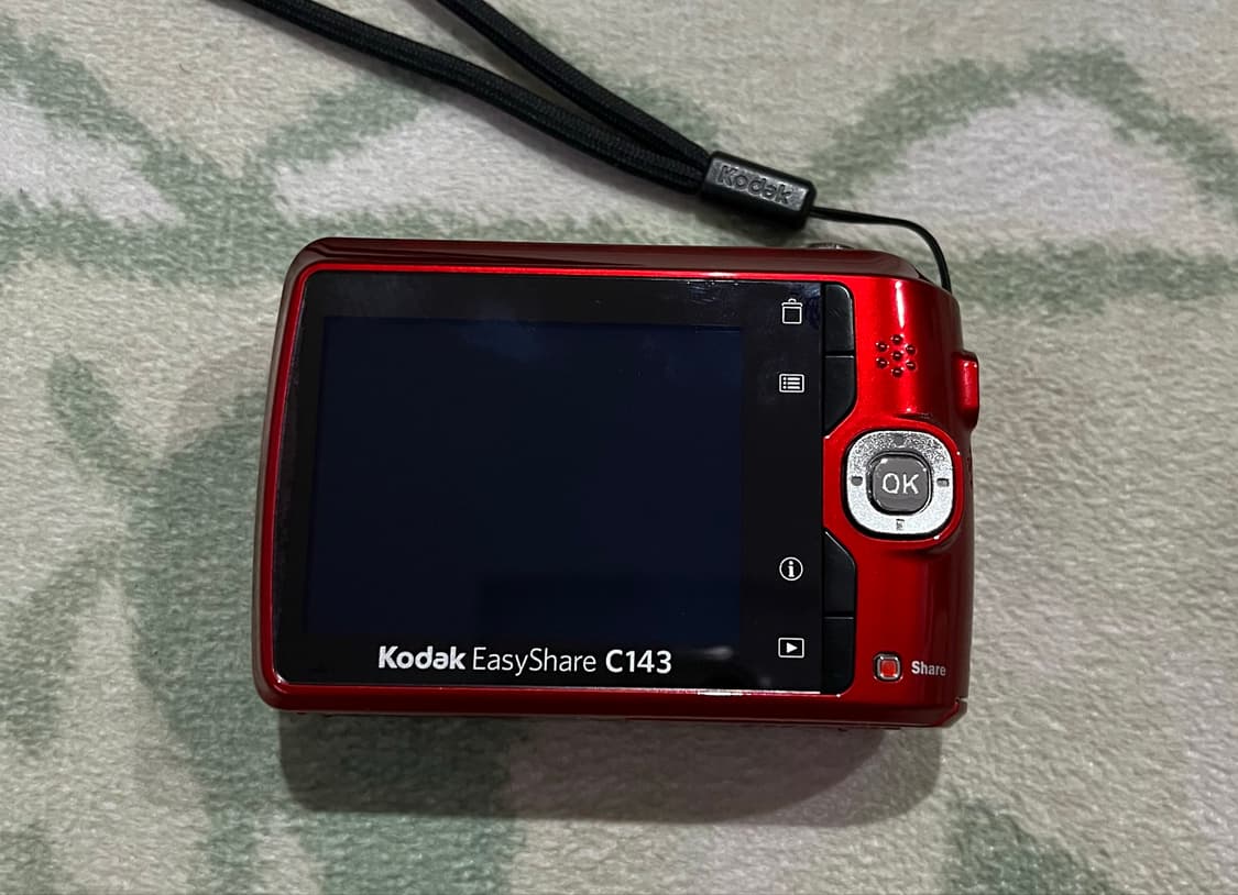 코닥 c143 쨍한 레드 키키카메라 디카 빈티지  상품이미지3