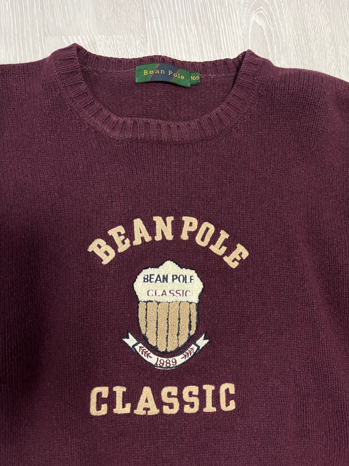 빈폴 클래식 니트 105 상품이미지2