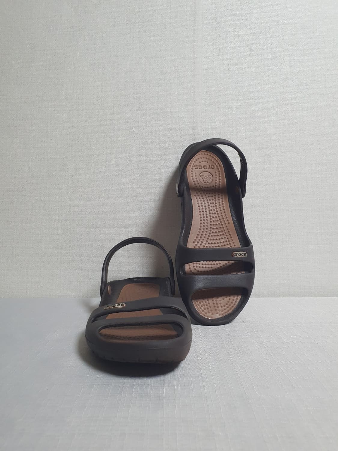 크록스 샌들 클레오2 에스프레쏘 브라운 240mm 상품이미지1