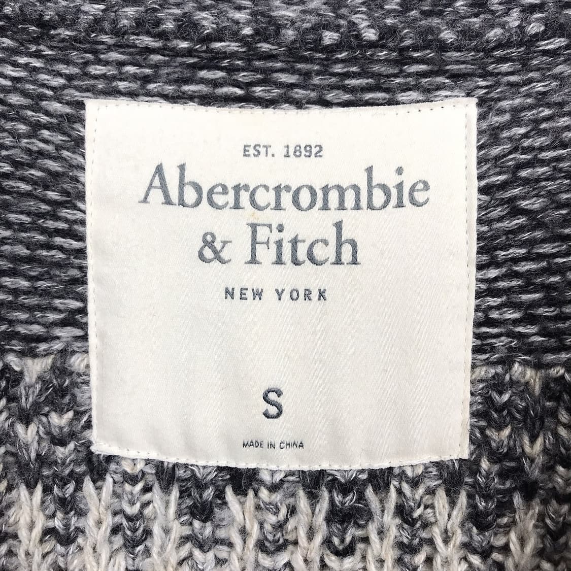 아베크롬비 숄카라 니트 남성S 상품이미지6