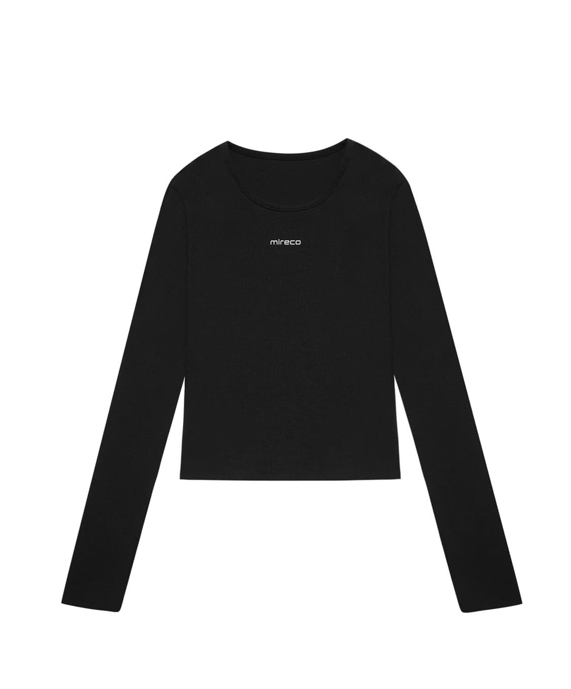 미레코 MINI LOGO T-SHIRT BLACK 상품이미지5