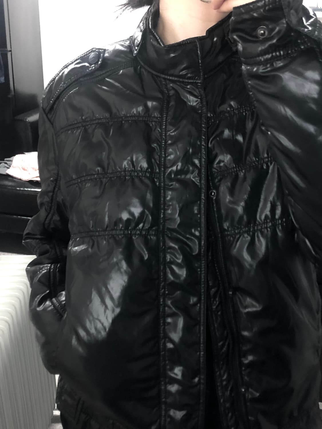 본더치 유광 경량패딩 자켓 상품이미지3