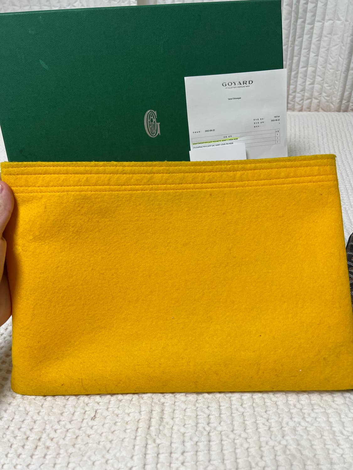 고야드 세나클러치 GM 상품이미지7