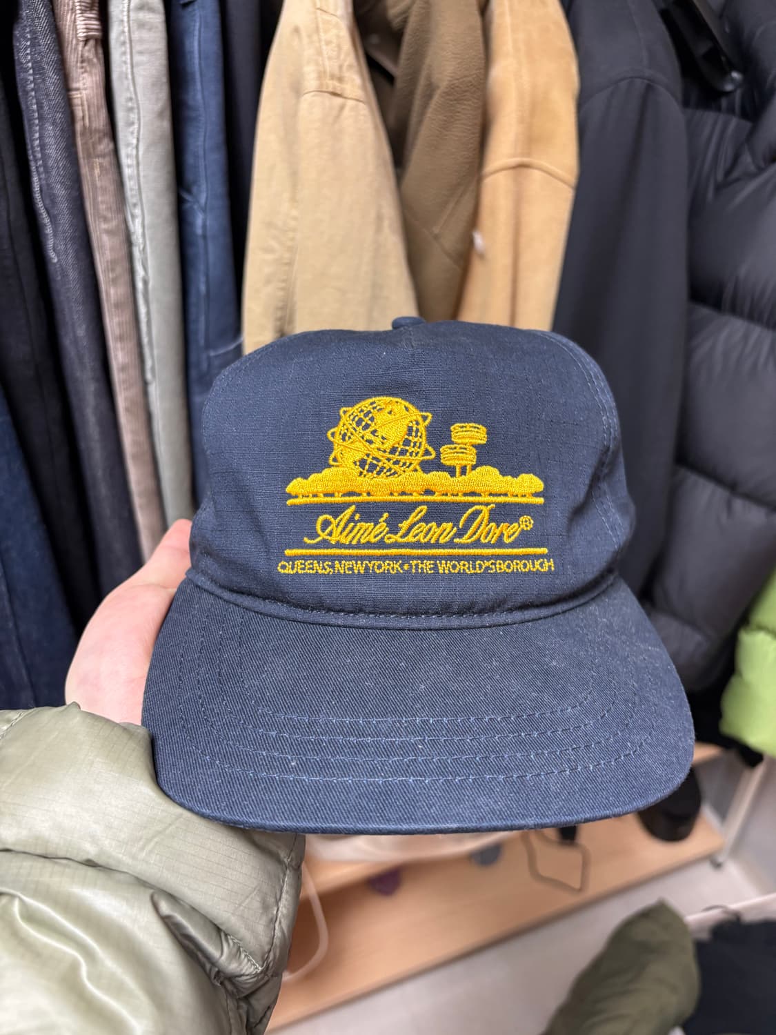 에임레온도르 유니스피어 볼캡 네이비 상품이미지1