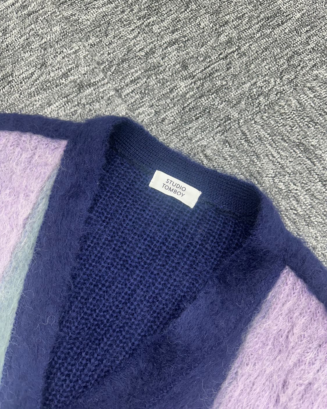(FREE)STUDIO TOMBOY 모헤어 가디건-M1221 상품이미지3