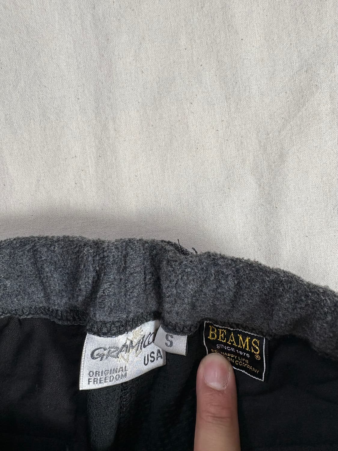 Gramicci x Beams 그라미치 빔즈 플리스 팬츠 S 상품이미지6