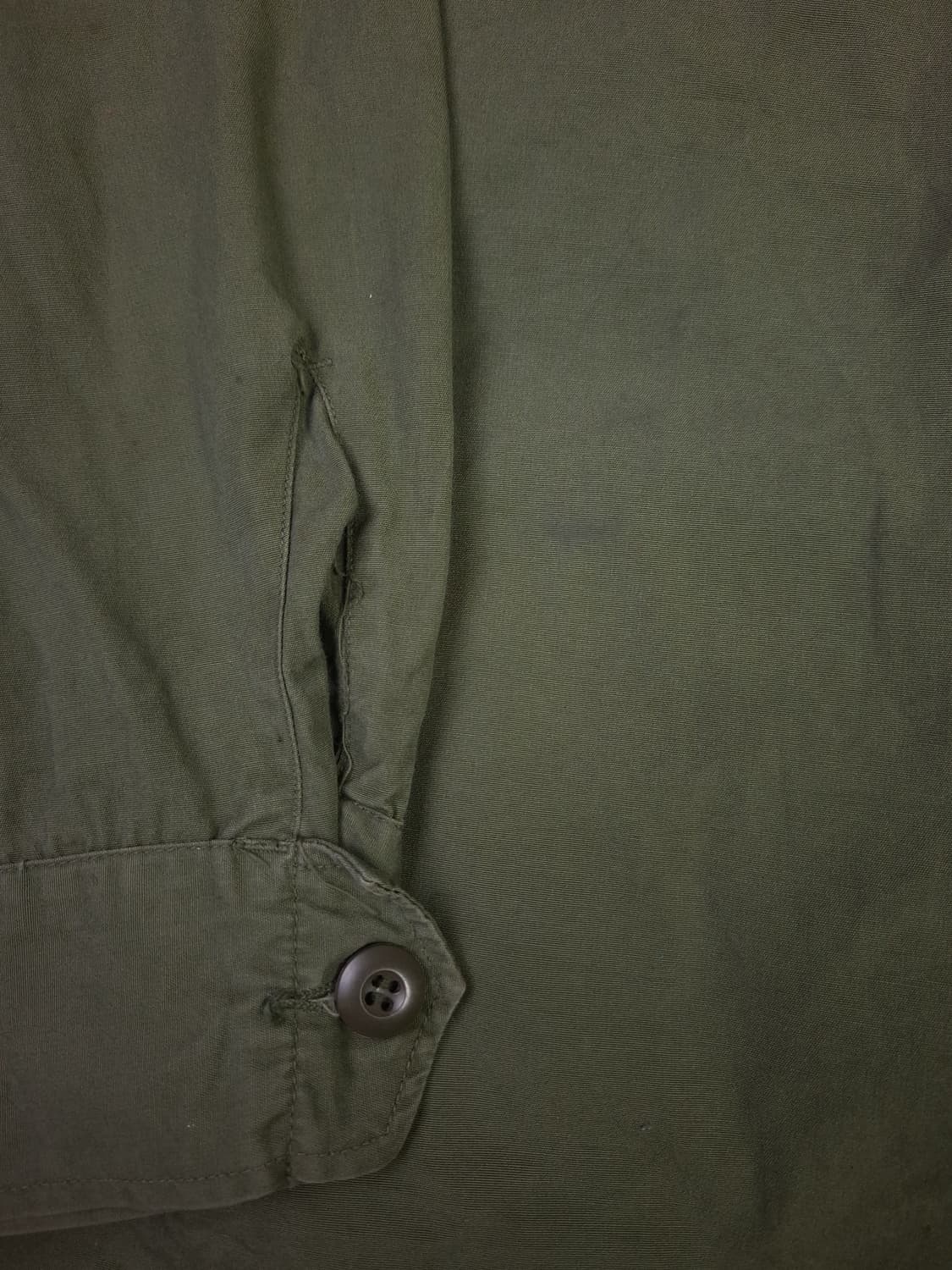 오리지날 60's 베트남전 포플린원단 정글 퍼티그 상품이미지8