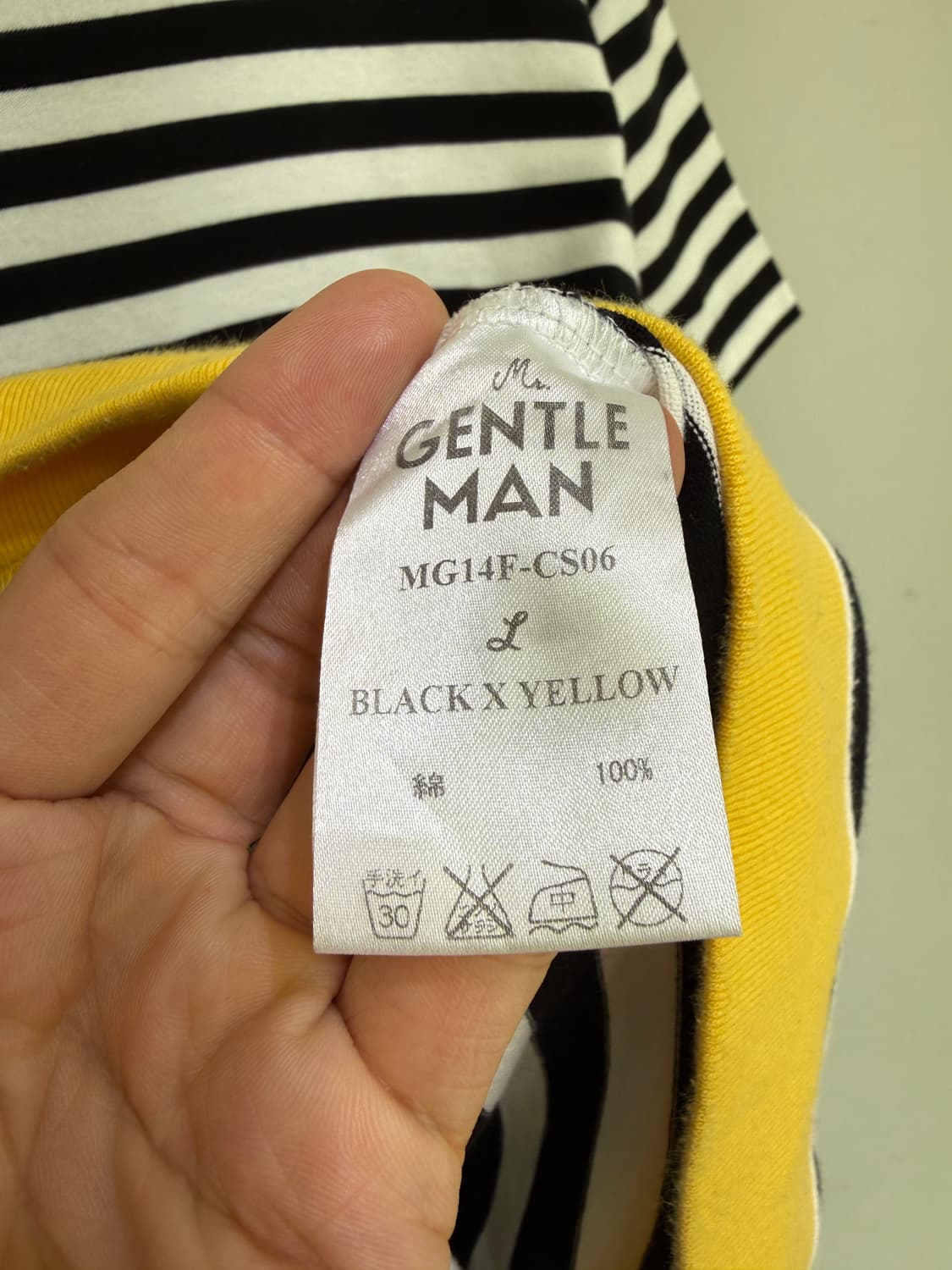 MR.GENTLE MAN (Made in Japan)스트라이프티셔츠 상품이미지7