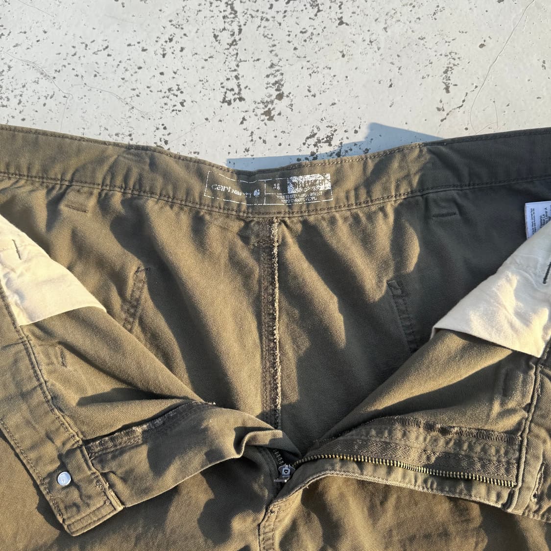 [Carhartt] 칼하트 카펜터 워크팬츠 반바지 c-18 상품이미지7