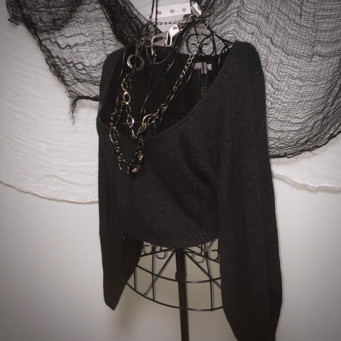 Mame Kurogouchi bolero knit 상품이미지5