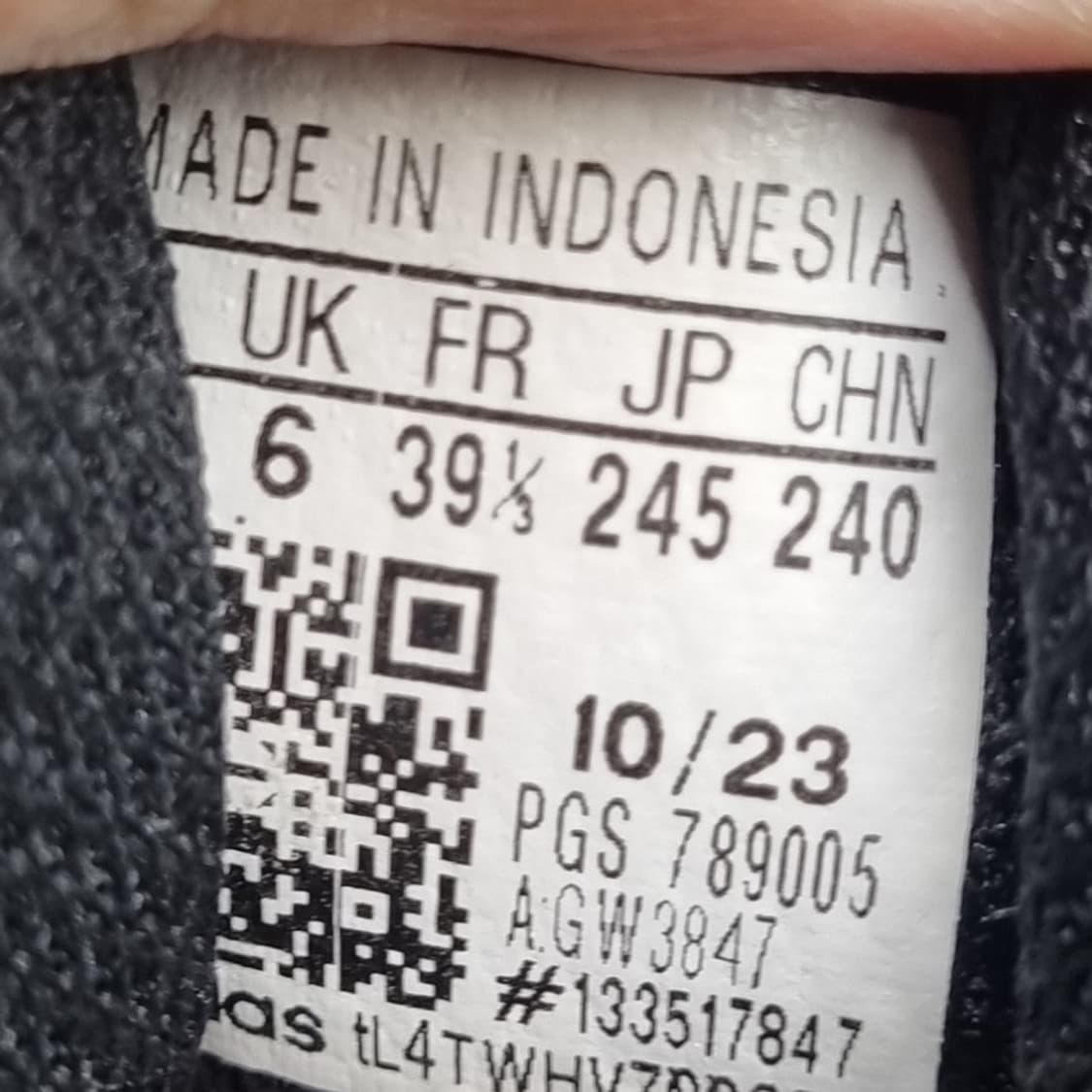 아디다스 갤럭시6 운동화245  상품이미지6