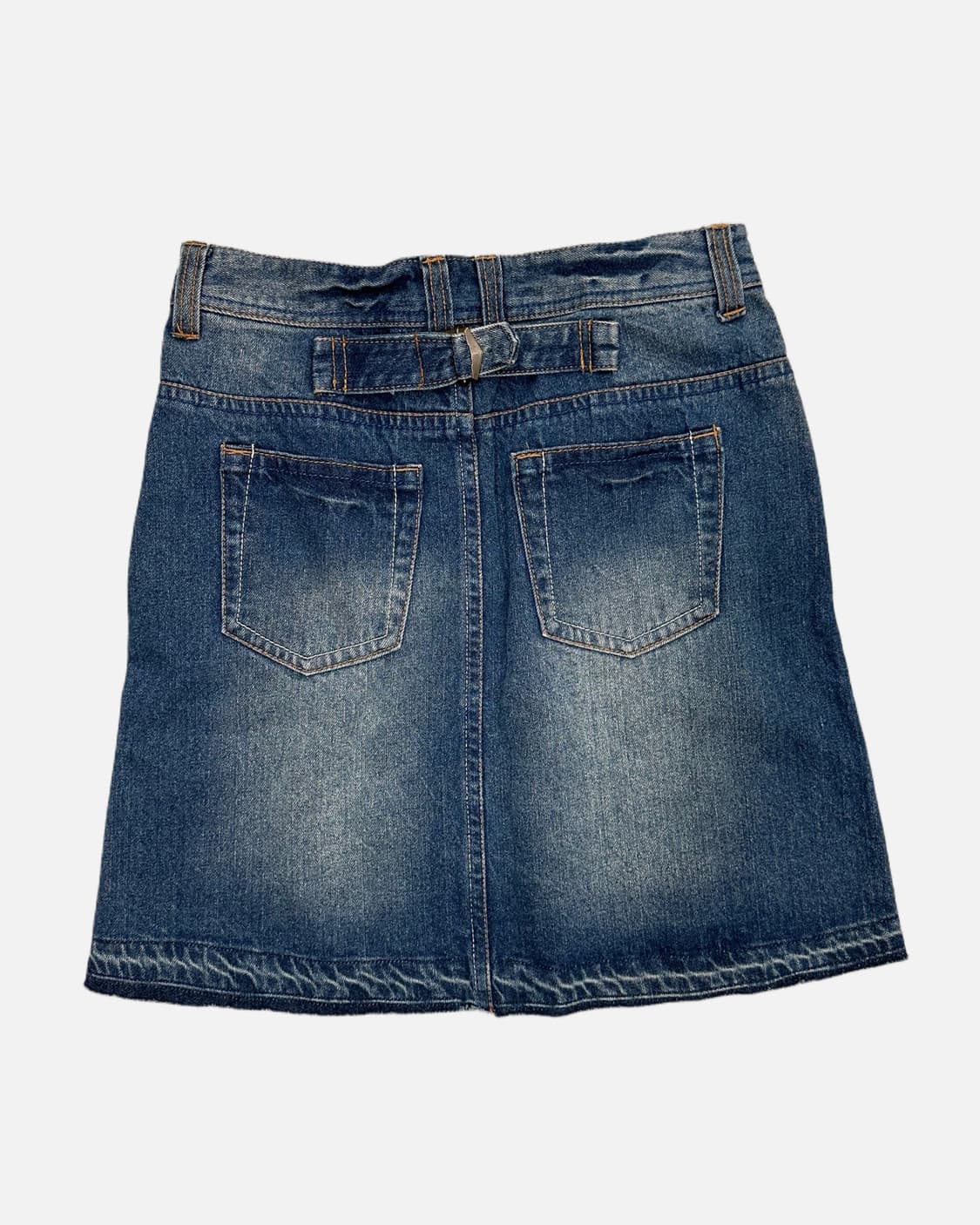 fade strap denim skirt 상품이미지5