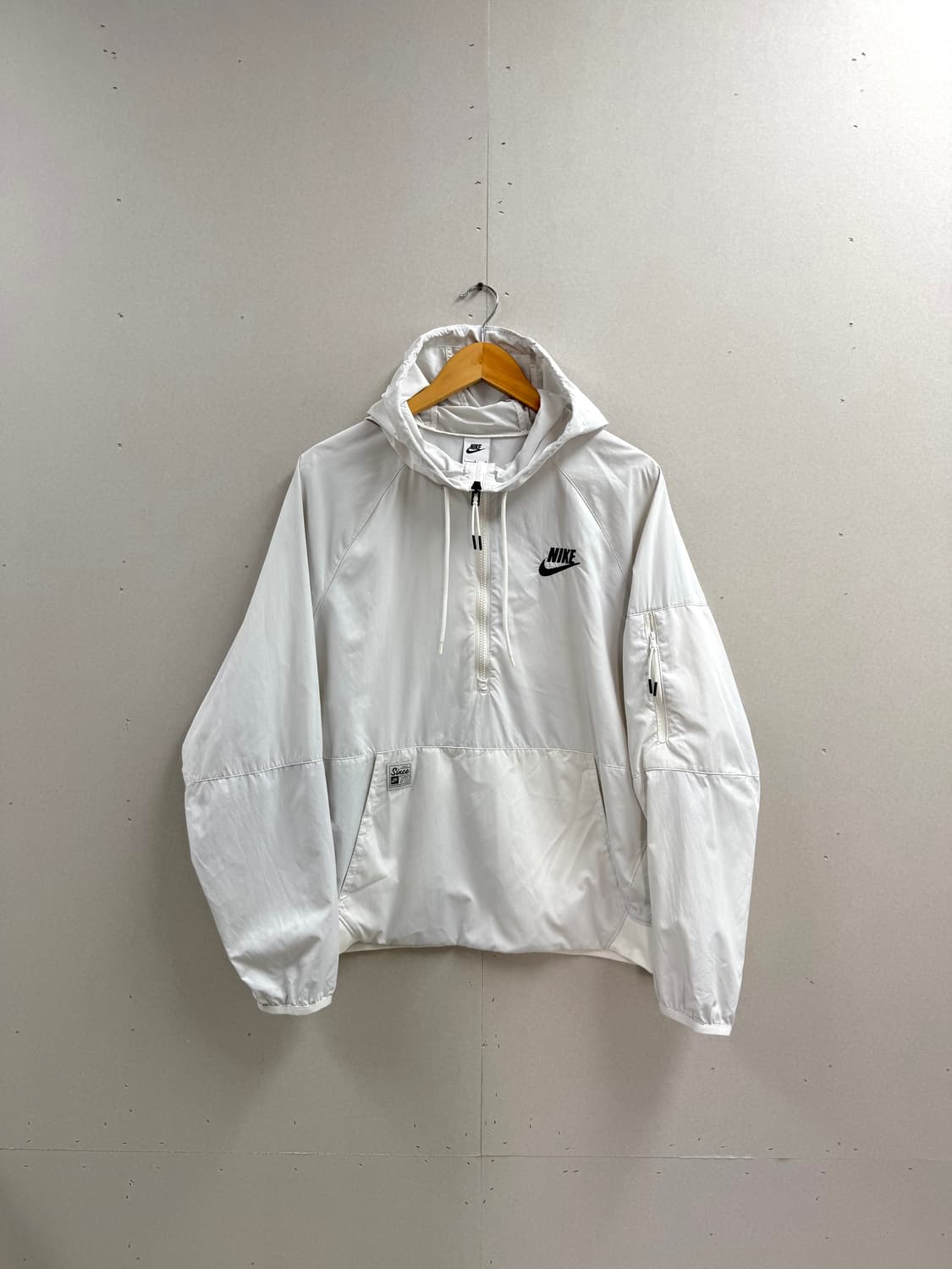 남성 L / 나이키 백로고 아노락 바람막이 상품이미지1