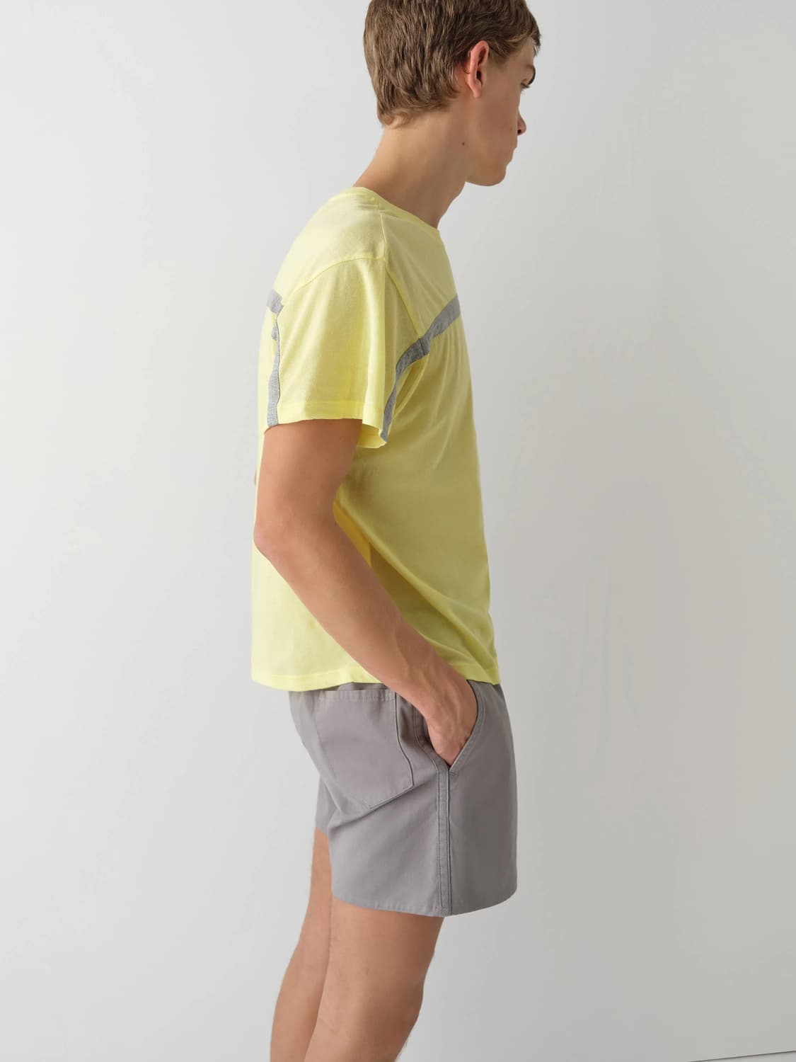 (XS,S) 기마구아스 Thomas 티셔츠/ 옐로우 상품이미지7