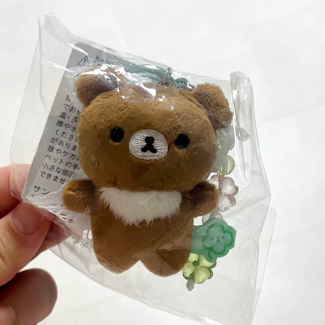 산엑스 차이로이코쿠마 쿠마큥 클로버 마스코트 새상품 상품이미지3