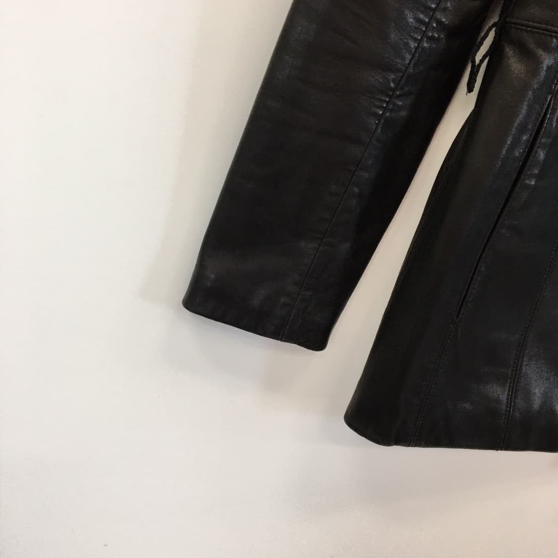 ck 캘빈클라인 가죽 집업자켓 S  상품이미지3