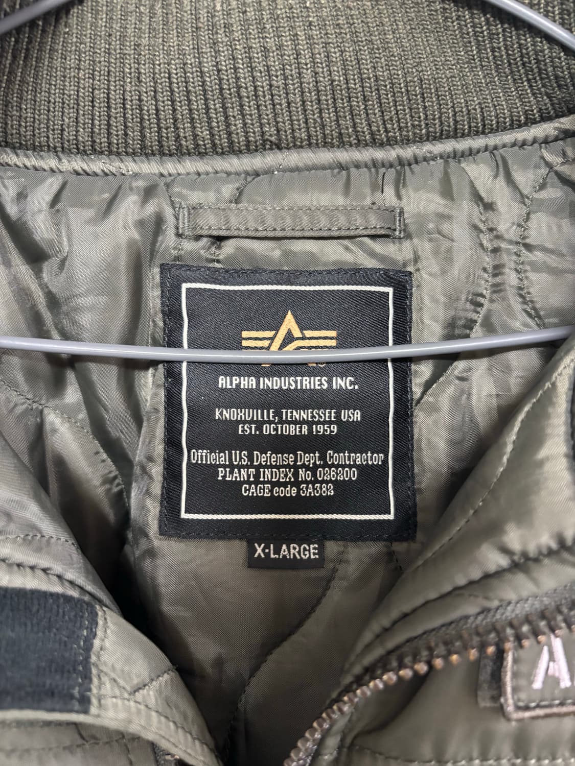 [XL] 빈티지 알파 인더스트리 자켓 상품이미지3