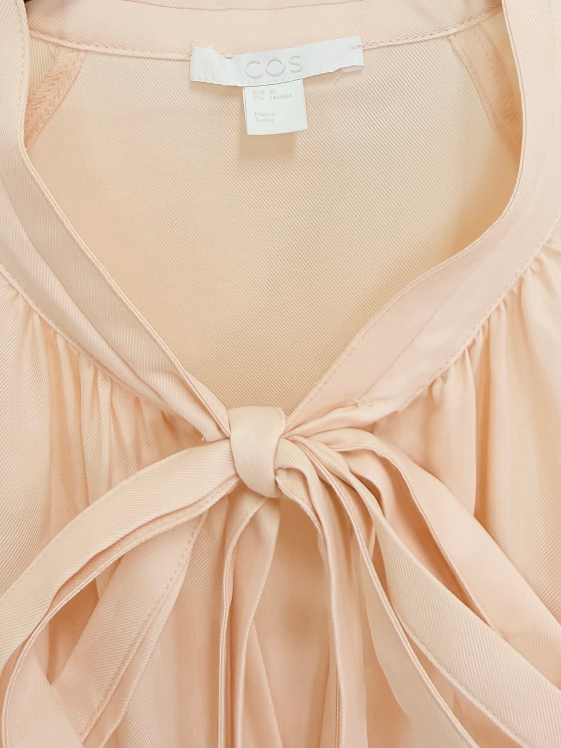 코스 COS 타이 블라우스 튜닉탑 상품이미지6