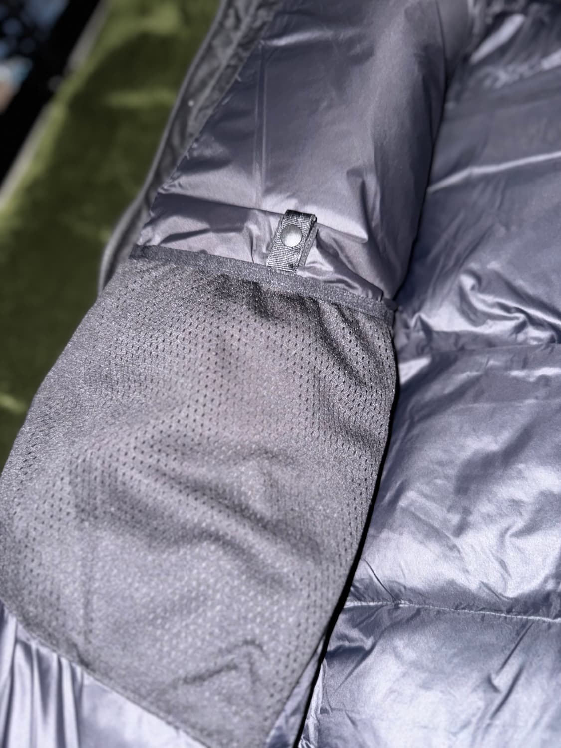 [XXL] Goldwin 골드윈 스키 하이브리드 다운 자켓 패딩 블랙 상품이미지6