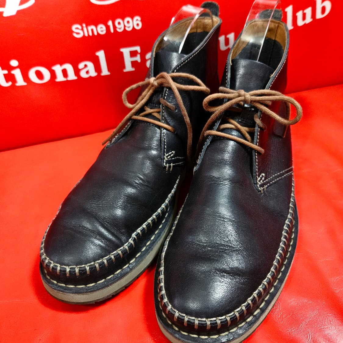 클락스(Clarks) 폴튼 탑 가죽 데저트화 상품이미지3