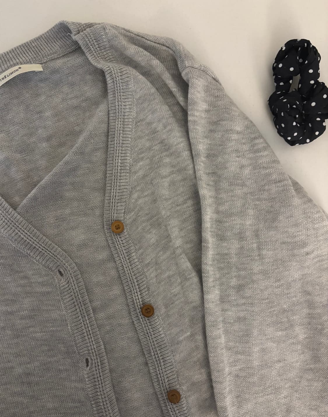 연그레이 가디건 상품이미지1