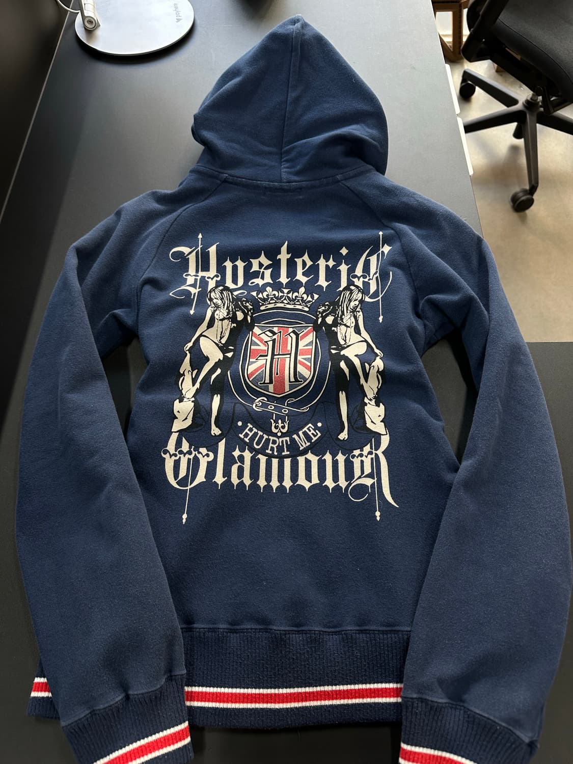히스테릭글래머 아카이브 히스걸 성조기 후드집업 상품이미지5